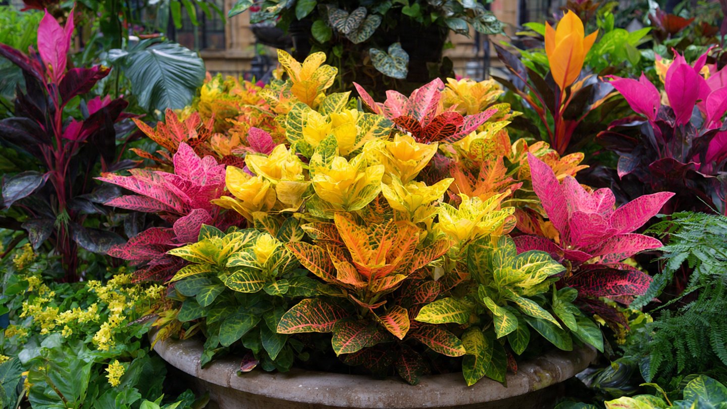 How to Grow Croton Plants for a Vibrant and Colorful Garden Display All Year Round