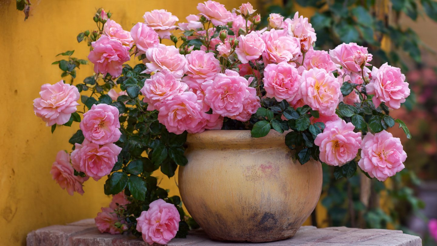 Best Methods to Successfully Grow Beautiful Roses in Pot Container Gardening for Beginners