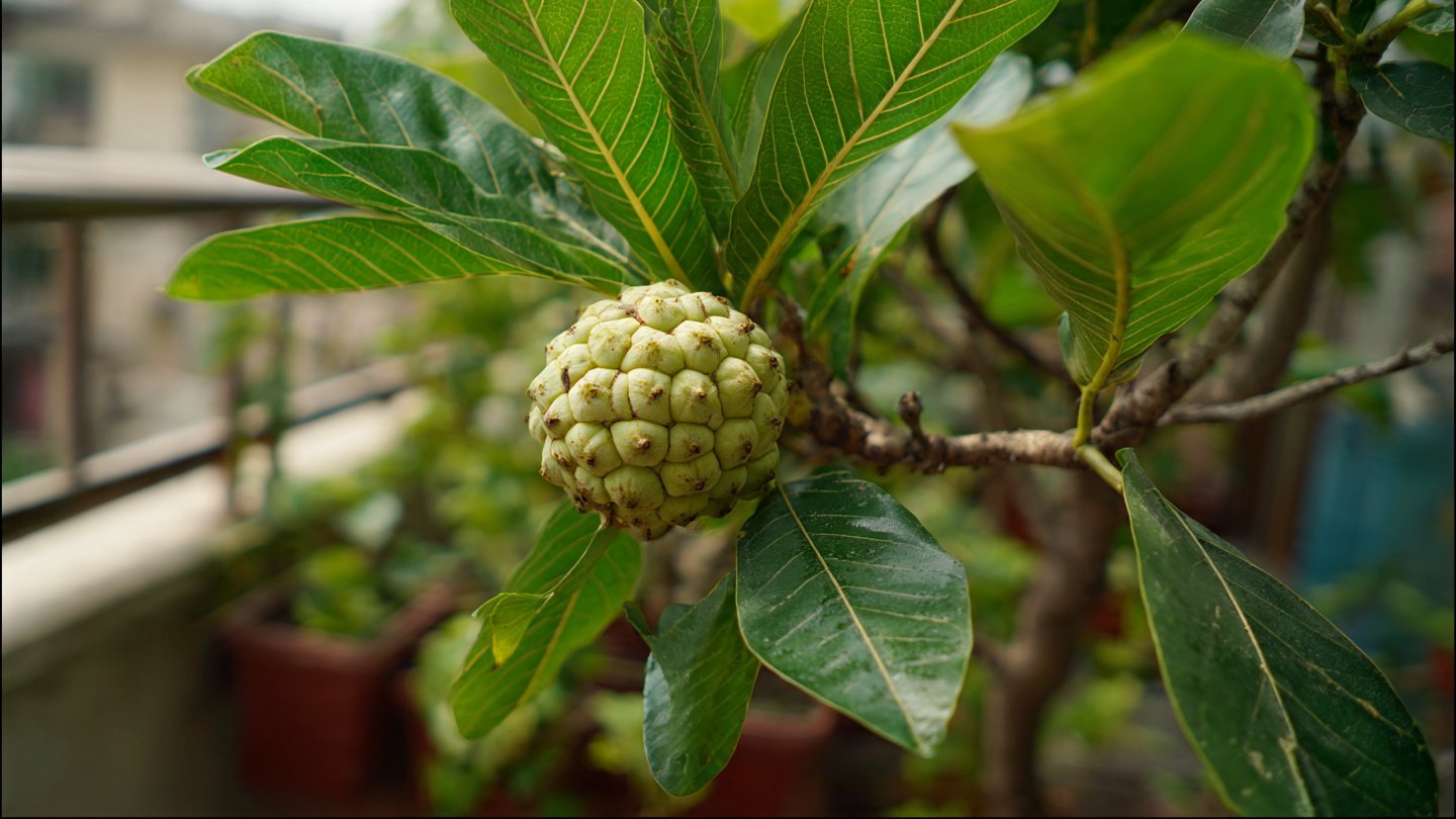 How to Successfully Grow Custard Apples on Your Balcony: A Complete Gardening Guide