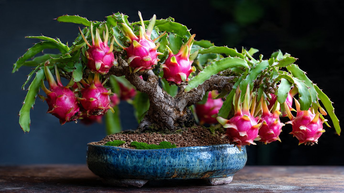 How to Successfully Grow Dragon Fruit Bonsai at Home for a Unique Garden Addition