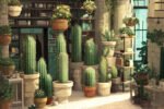 How to Style a Small Studio with Columnar Cacti