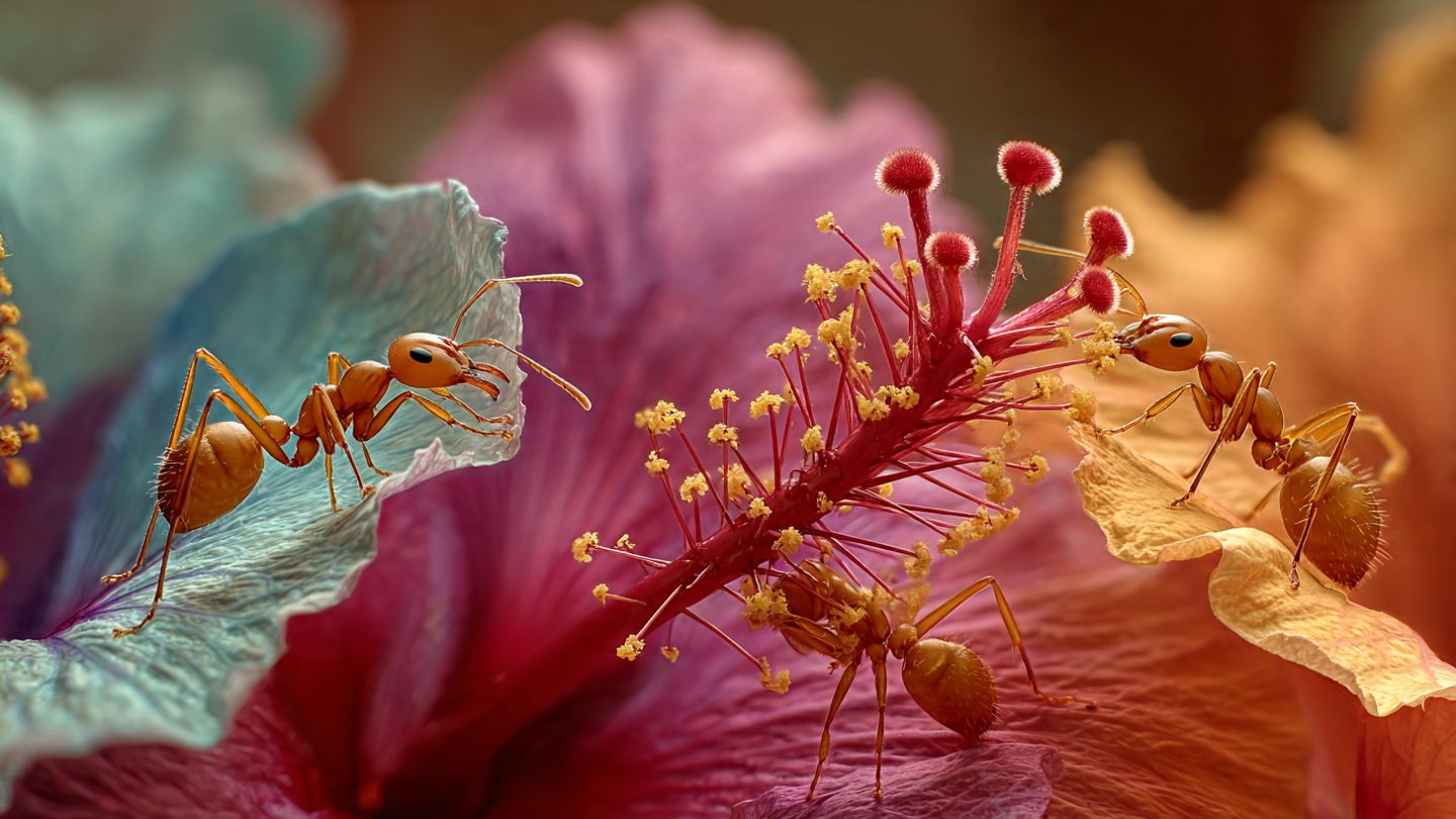 How Ants Help Certain Flowers Reproduce