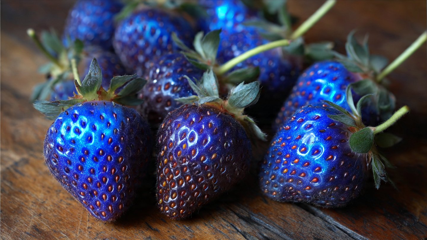 How to Grow Rare Blue Strawberries at Home
