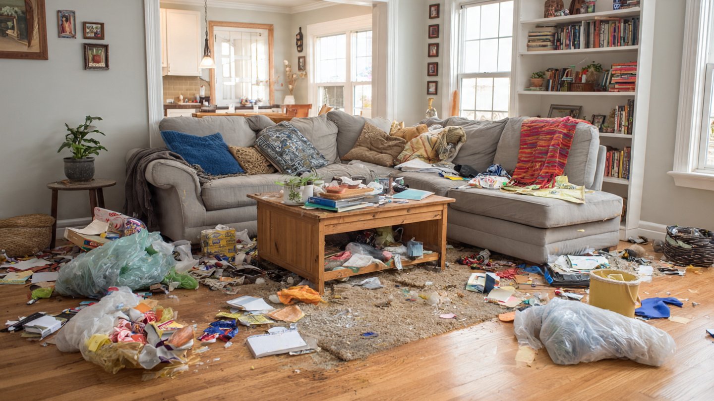 Understanding Why Mess Returns After Guests Leave Your Home